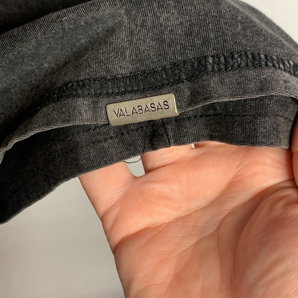 Valabasas Black Short Sleeve Tee with Vintage Motorcycle Graphic - Picture 5 of 8